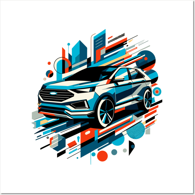 Ford Edge Wall Art by Vehicles-Art